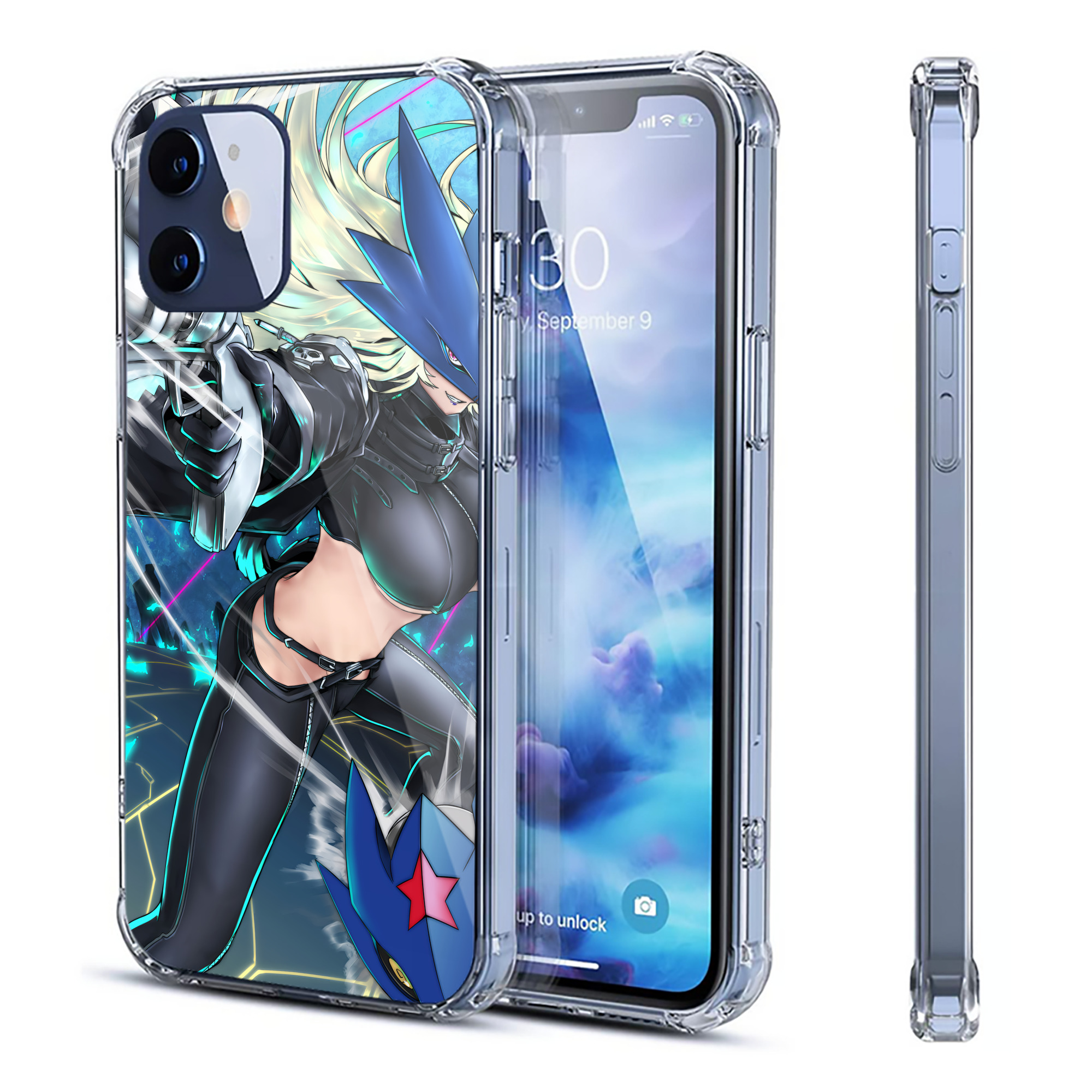 （画像用） Digimon デジタルモンスター/デジモン 【iPhone 12シリーズ対応】透明スマホケース（クリアソフトケース）